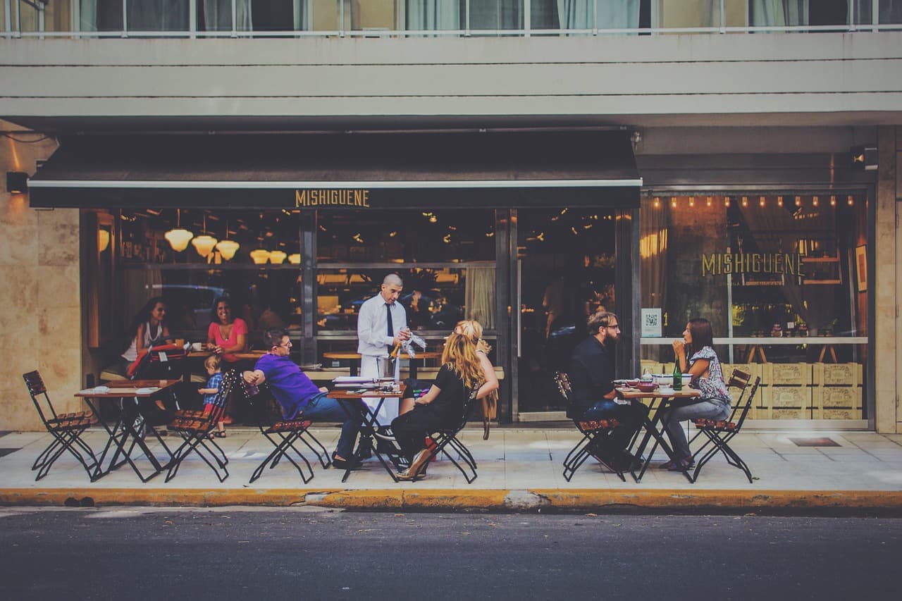Elegant restaurant interior, focus of local SEO case study increasing traffic to 3500+.