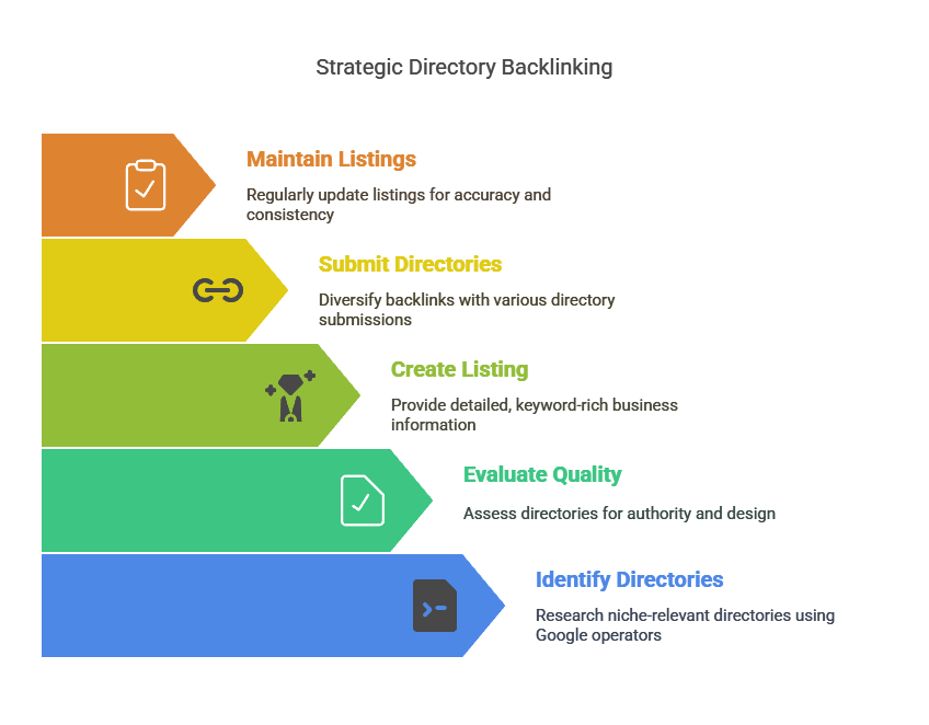 Directory submission process flowchart