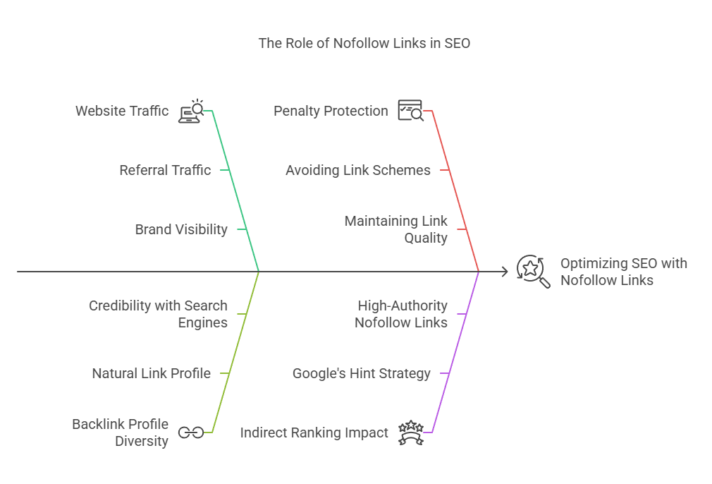 The role of no-follow links in SEO