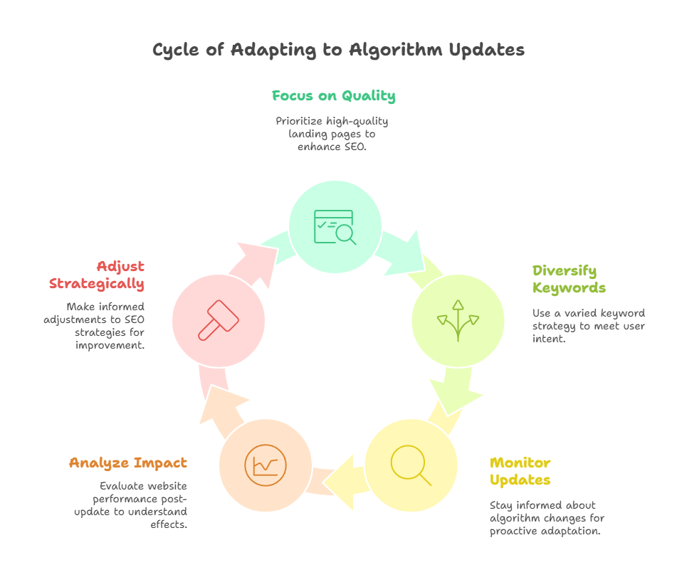 How to prevent the negative effects of algorithm updates?