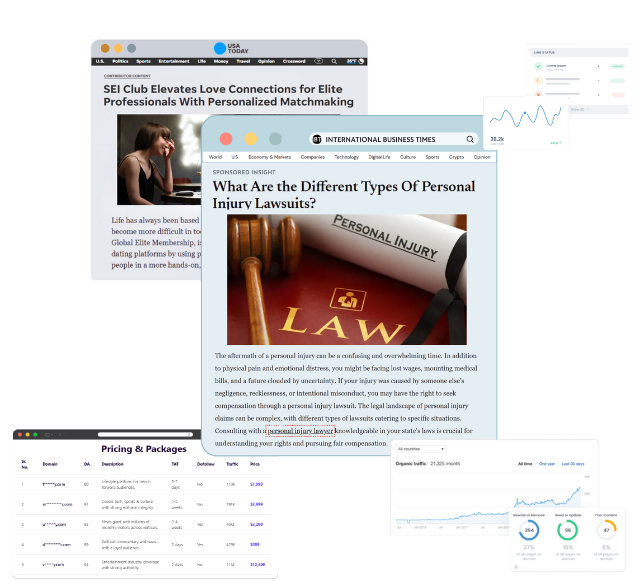 Premium Editorial Links service